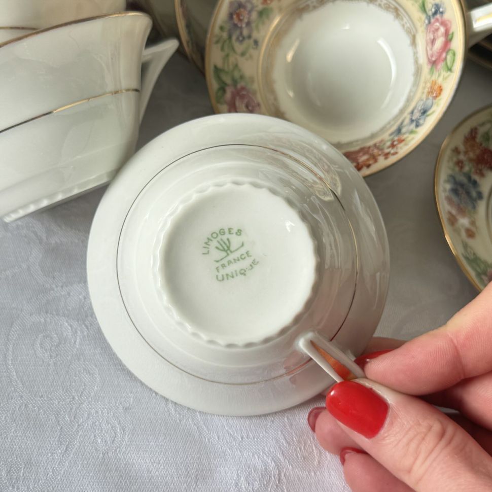 Сахарница Unique Limoges 20 см Франция Ардеко