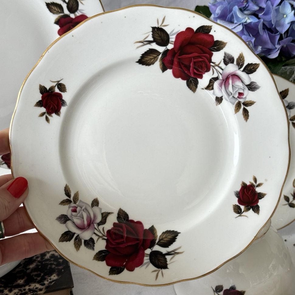 Тарелка Colclough Ridgway Amoretta 1950 гг 21 см Англия 