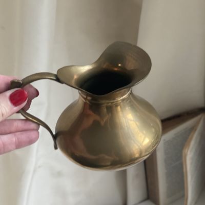 Кувшин низкий 300 м латунь