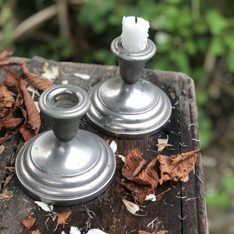 Подсвечник на одну свечу 10 см матовый