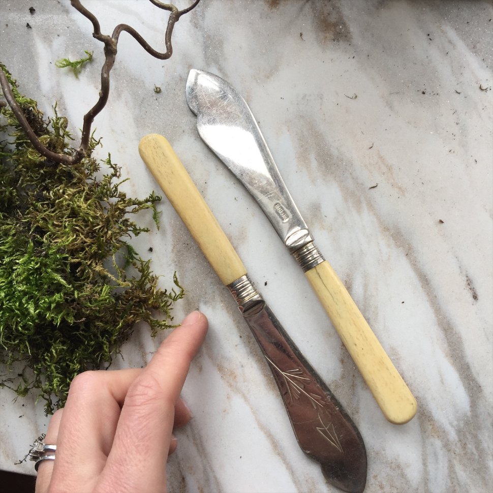 Нож для намазывания бакелит, трещинки