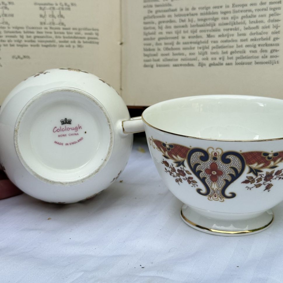 Сахарница 11 см фарфор Англия