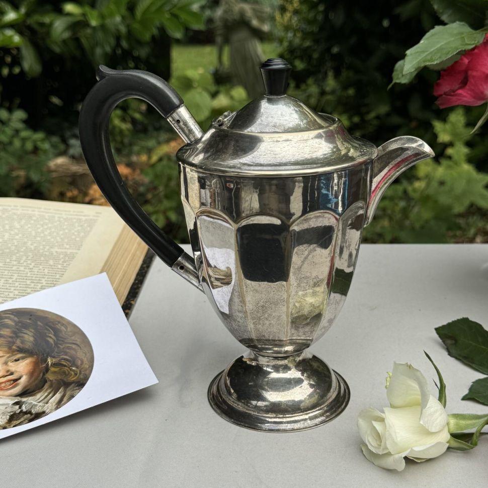 Чайник кофейник 700 мл серебрение Англия