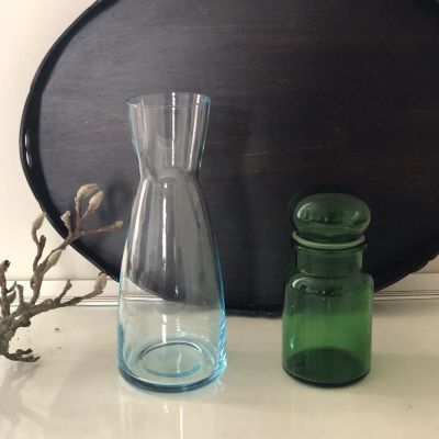 Банка аптечная зеленая средняя