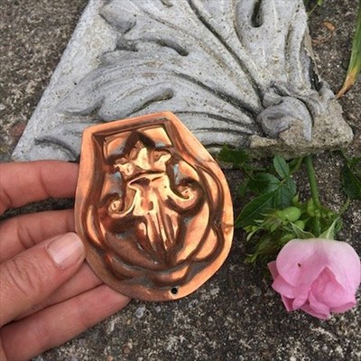 Форма для выпечки 8 см медь