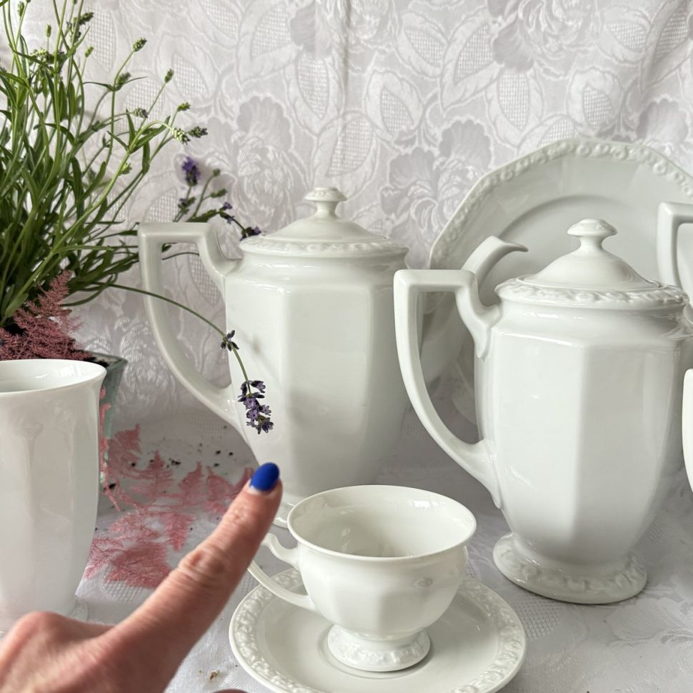 Чайник кофейник Rosenthal Maria Classic Rose белый 1,5 л Германия