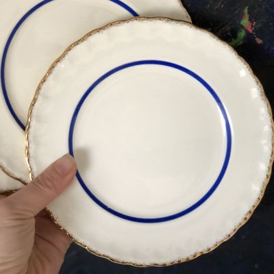 Тарелка десертная Creampetal Grindley, Англия