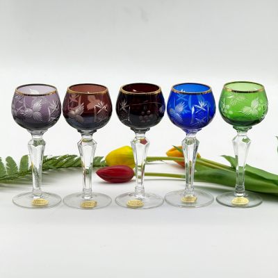 Рюмка ECHT Kristall набор 5 шт. 75 мл накладной хрусталь Германия