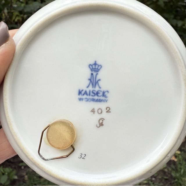 Блюдце подставка Kaiser Птицы 10 см Германия
