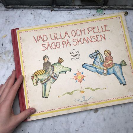 Книга Ottilia Adelborg детские стихи с иллюстрациями 1940