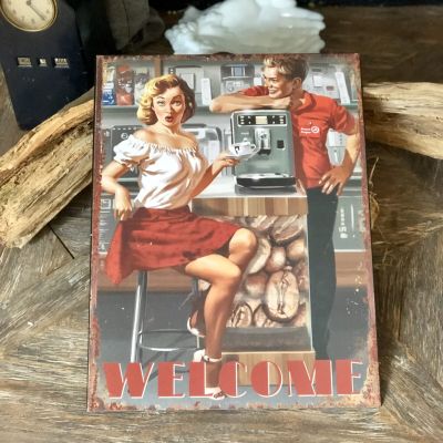 Табличка декоративная Welcome