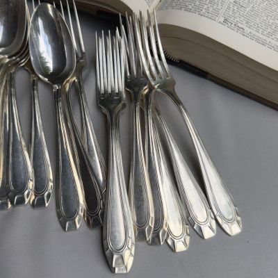 Вилка столовая Frenais 21 см серебрение Франция