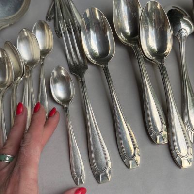 Вилка столовая Frenais 21 см серебрение Франция