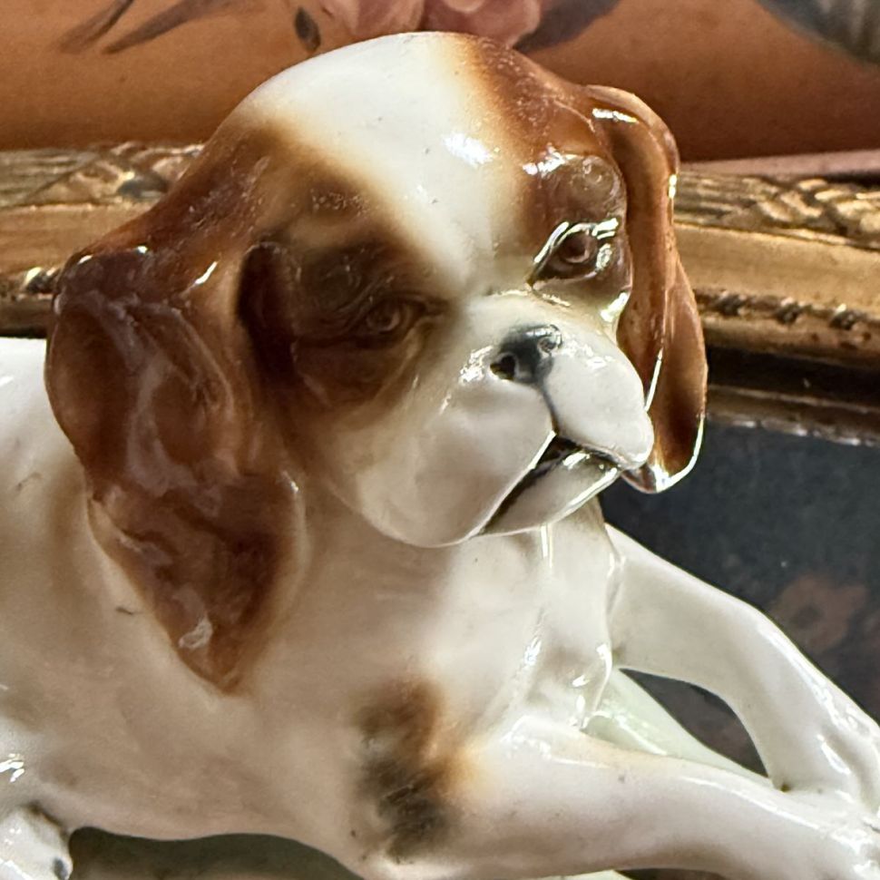 Статуэтка Goebel Спаниель 15 см фарфор Германия