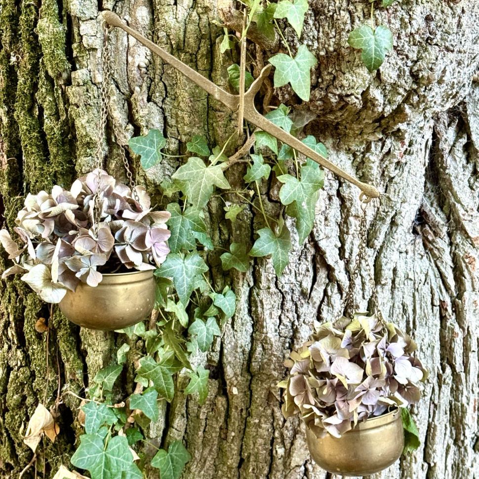 Весы подвесные 36 см с латунными чашами 