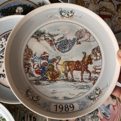 Тарелка 1989 Konigl pr Tettau фарфор