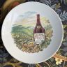 Тарелка для сыра Limoges 20 см фарфор Франция