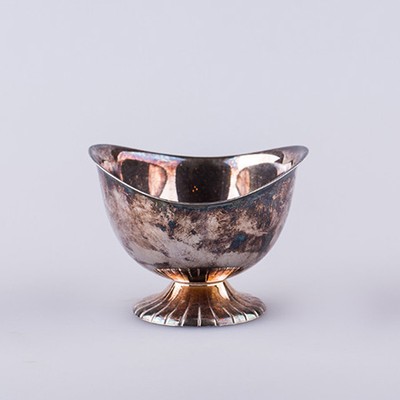 Сахарница мельхиор 6 см