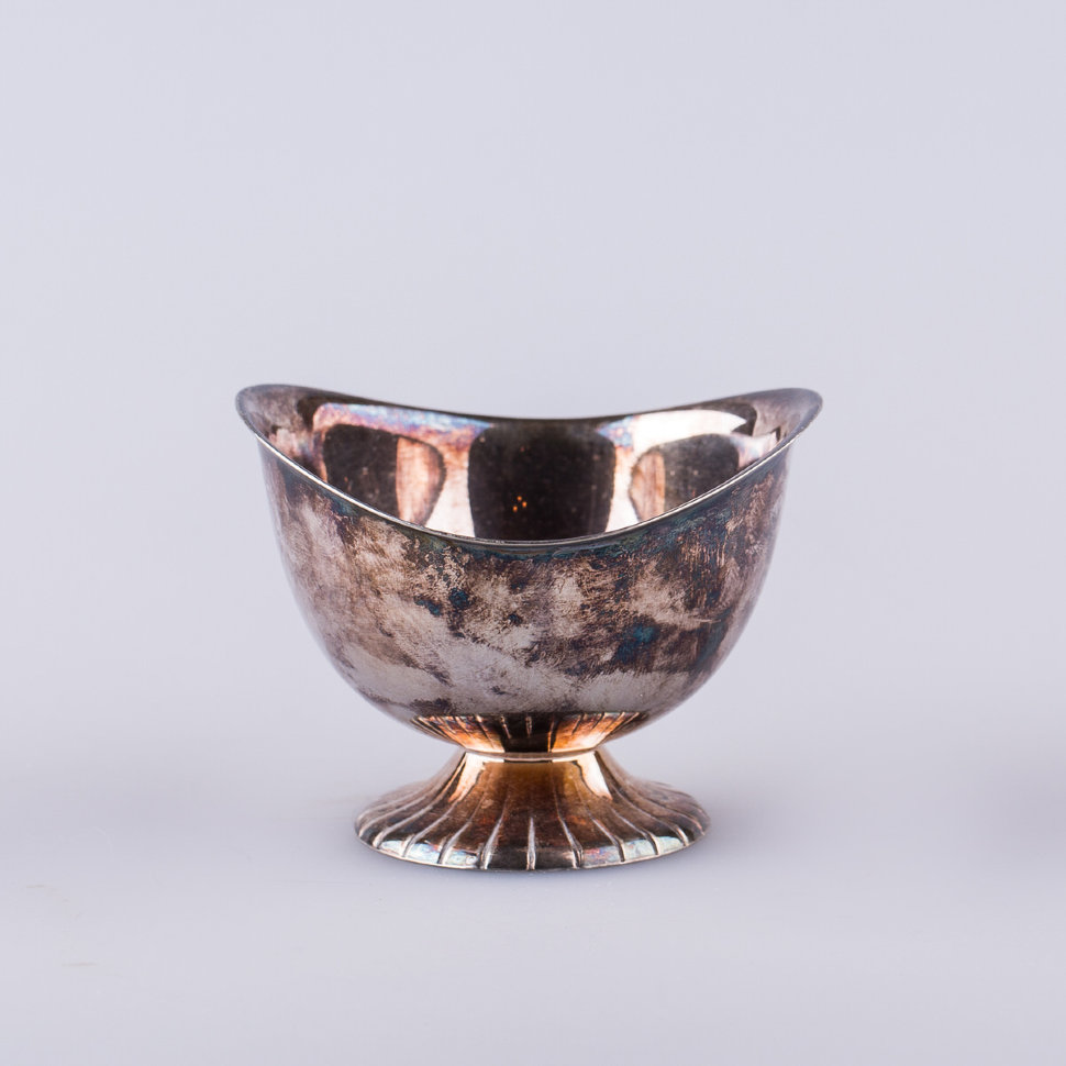 Сахарница мельхиор 6 см