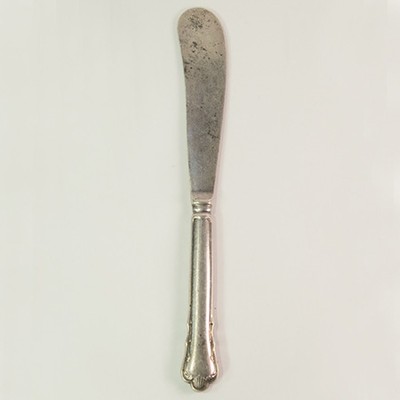 Столовый нож, мельхиор