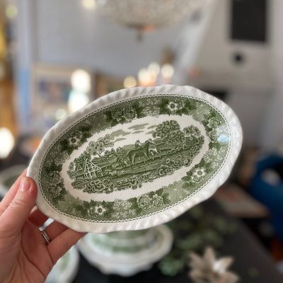 Блюдо малое 22 см Adams Wedgwood group English Scenic Англия 