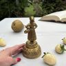 Колокольчик вызывной Sanctus Bell Lady 16 см бронза Бельгия