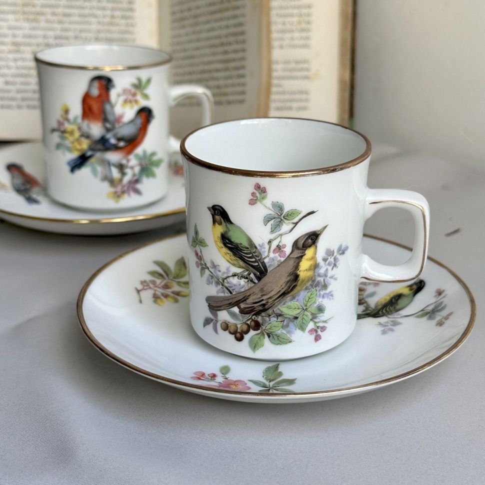 Кофейная пара Eschenbach Птицы 150 мл Бавария