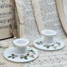 Подсвечник Wedgwood 9 см фарфор Англия