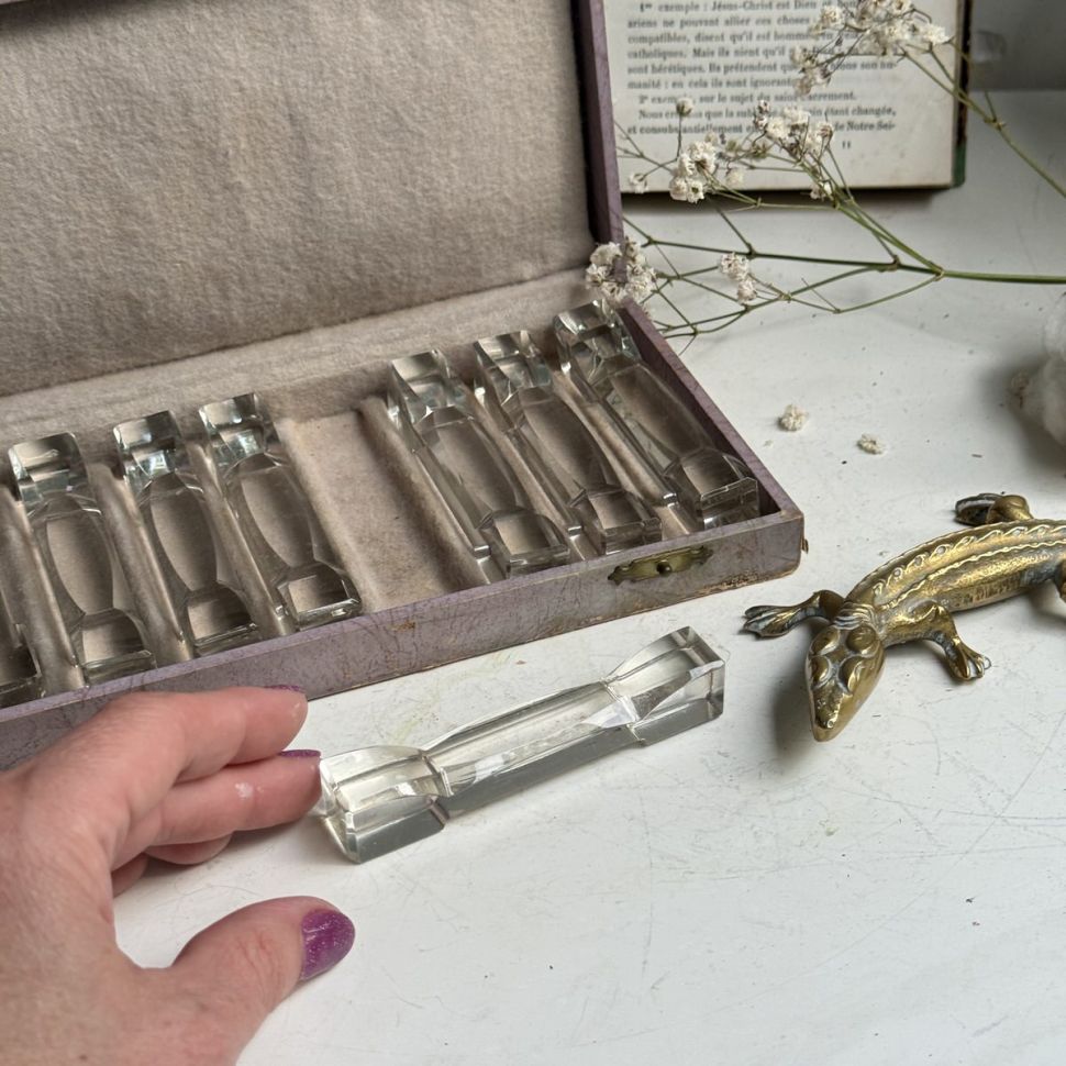 Подставка под приборы Порт - куто 9 см хрусталь