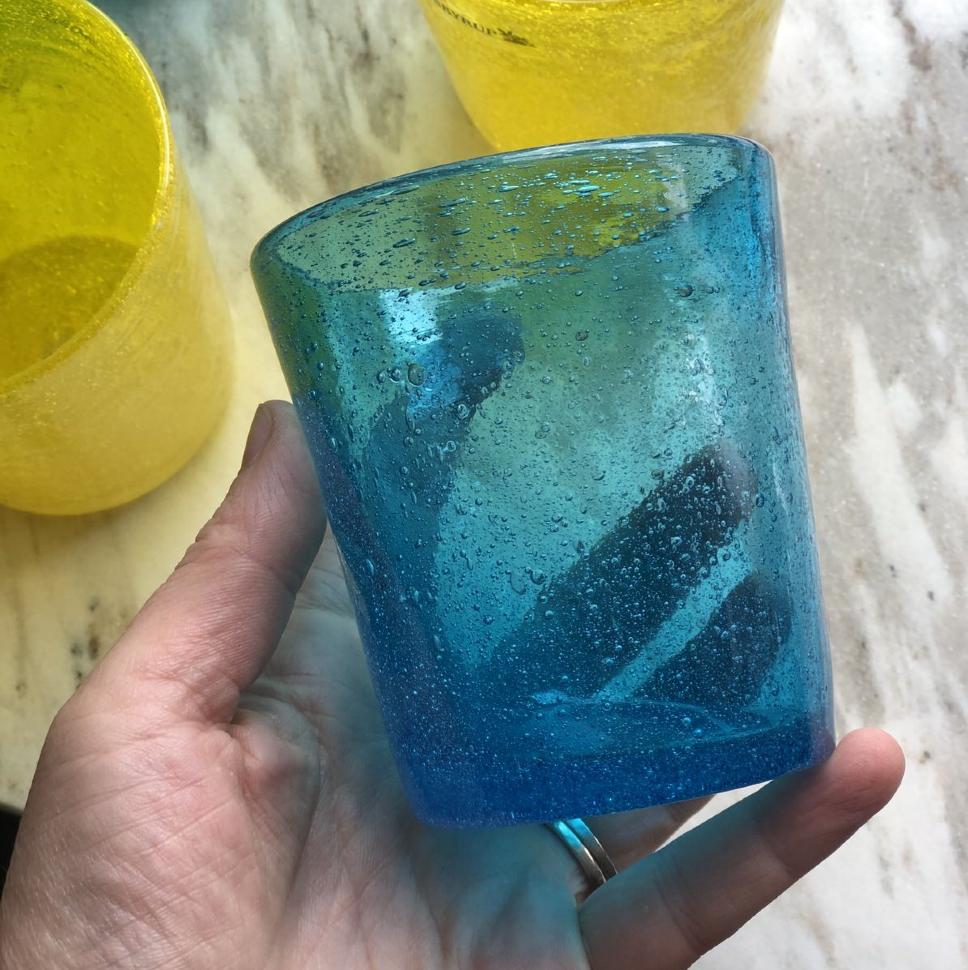 Стакан Пузырьки в голубом Швеция 300 мл