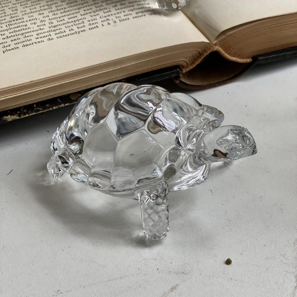 Статуэтка Черепаха 8 см хрусталь