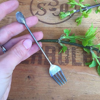 Вилка с ракушками, набор 9 шт.