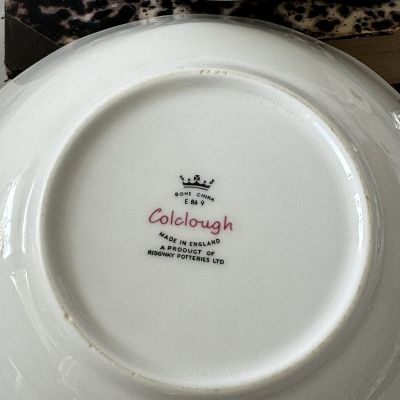 Блюдо тарелка Colclough Ridgway Amoretta 1950 гг 25 см Англия