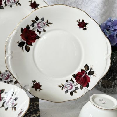 Блюдо тарелка Colclough Ridgway Amoretta 1950 гг 25 см Англия