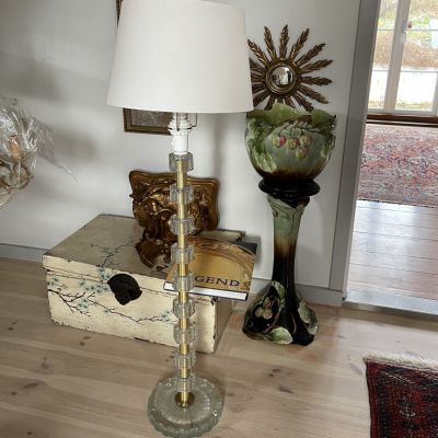 Торшер напольный 110 см хрусталь