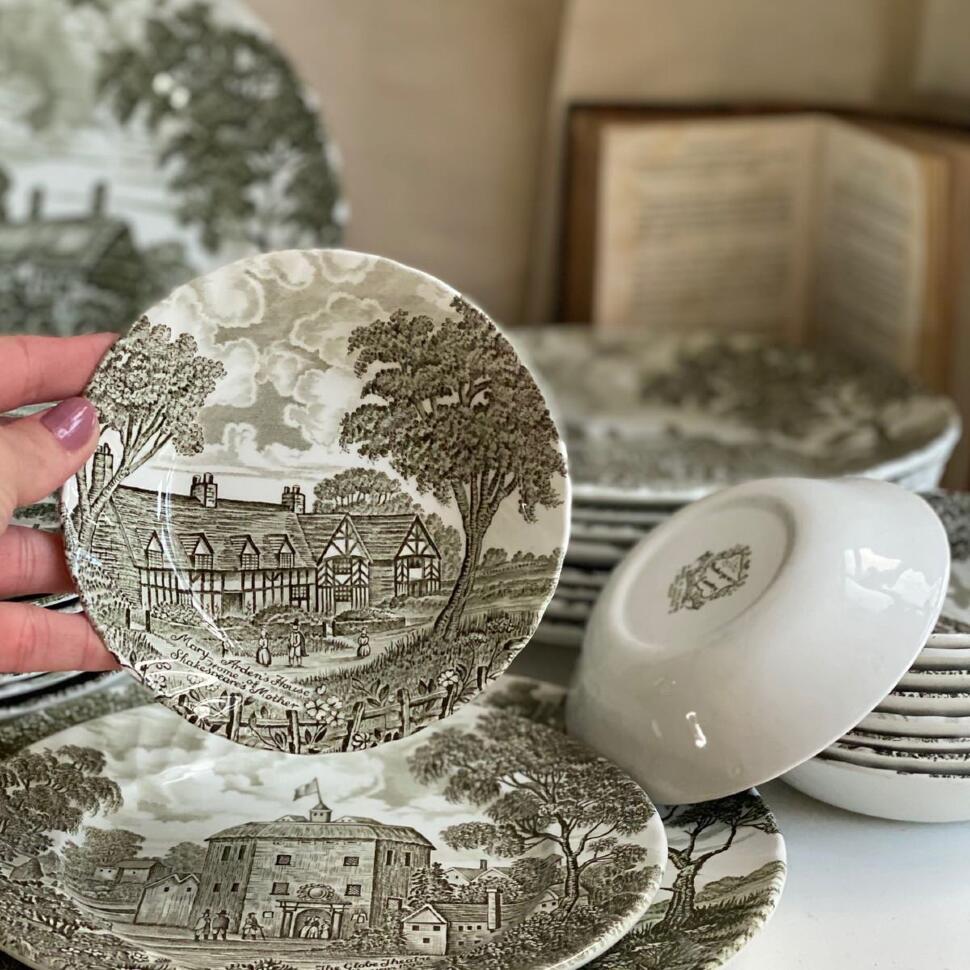 Миска 13,5 см Shakespeares Country Royal Essex Staffordshire кракелюр
