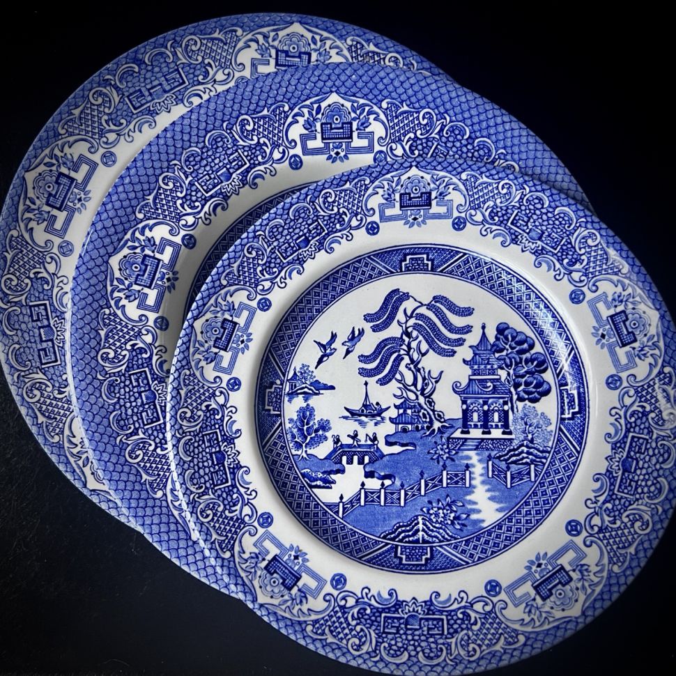 Тарелка глубокая EIT Blue Willow 22 см Англия