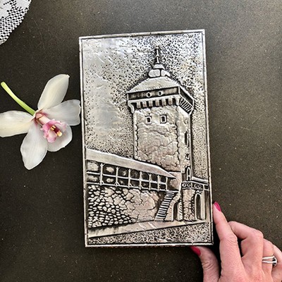 Панно чеканка 