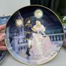 Тарелка Franklin Mint Золушка Magic til Midnight номерная 21 см Англия 1980 г.