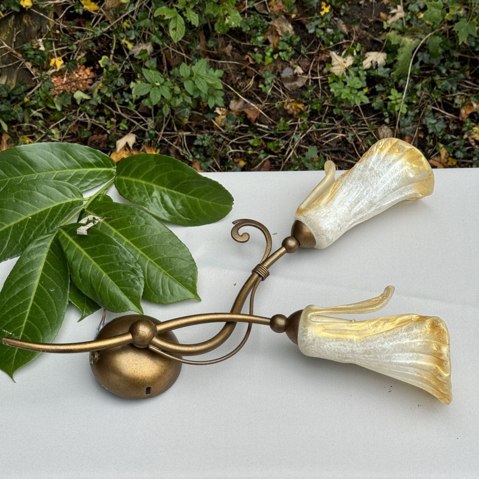 Лампа настенная Калла 50 см Италия