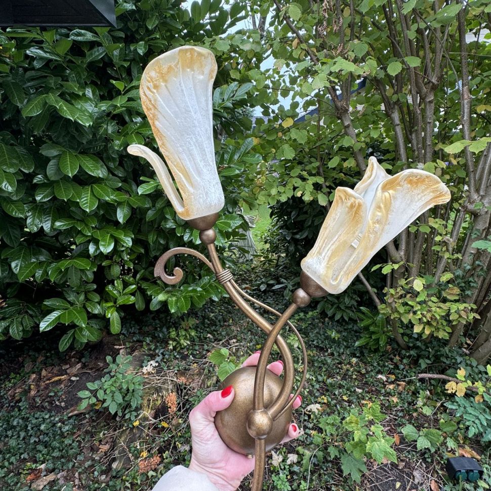 Лампа настенная Калла 50 см Италия