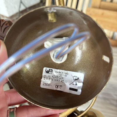 Лампа настенная Калла 50 см Италия