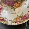Чайная пара Royal Albert Old Country Rose 200 мл Англия 2 категория