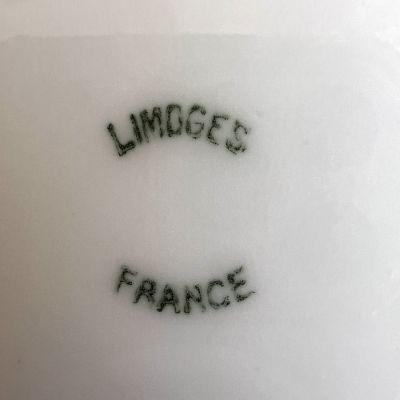 Блюдо Путти Limoges 40 см фарфор Франция конец 19 в.