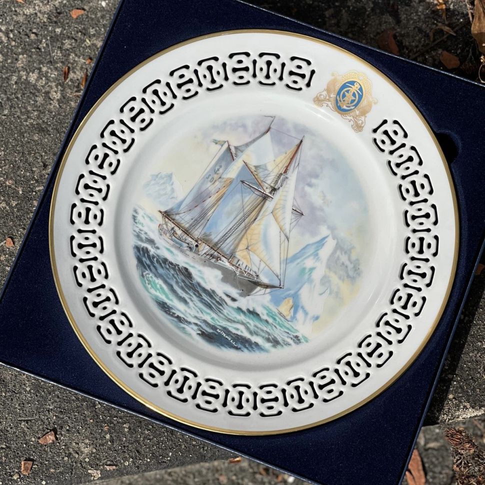 Тарелка 28 см B&G Copenhaden WindjammerSeries Дания