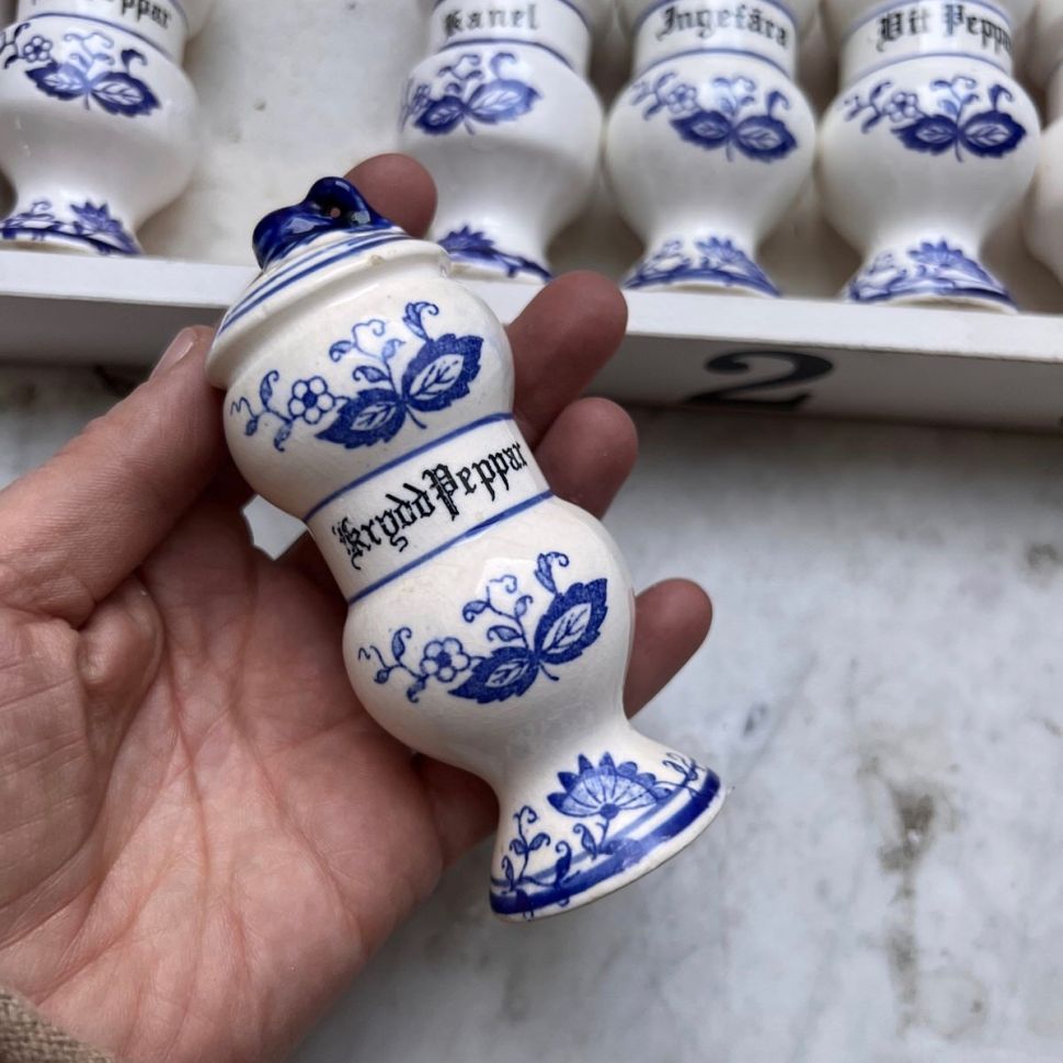 Банка для перца 11 см фарфор
