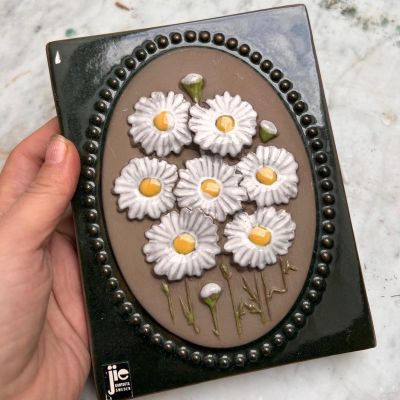 Изразец керамика 13х17 см ручная роспись Швеция уценка