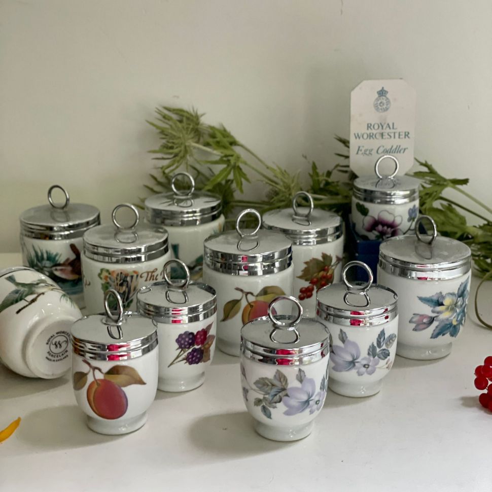 Кодлер на 2 яйца Royal Worcester фарфор Англия