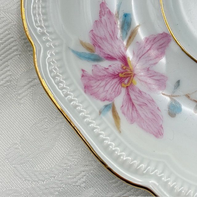 Чайная тройка Hutschenreughter Weimar Гибискус 200 мл Германия