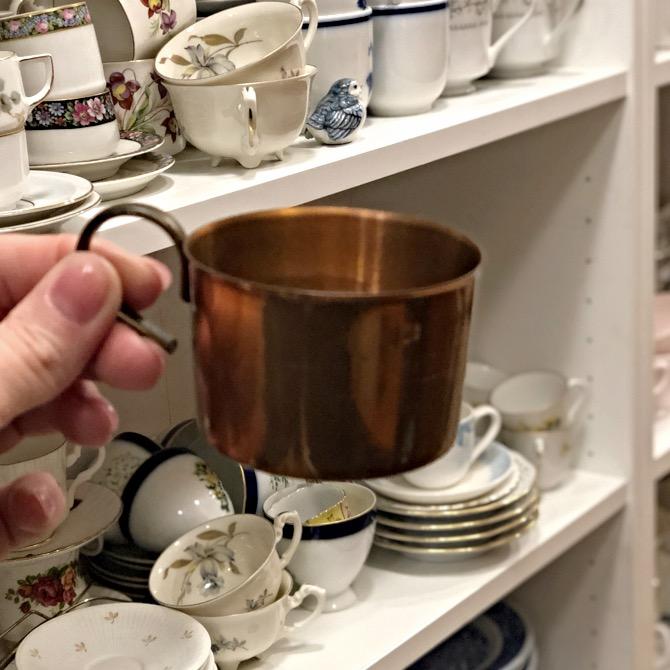 Кружка медь